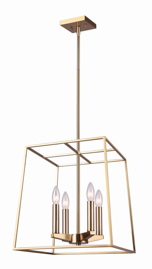 Canarm - ICH1034A04GD14 - Four Light Chandelier - Coco - Gold