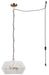 Canarm - ICH2110B04GD18 - Four Light Chandelier - Ikaria - Gold