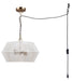 Canarm - ICH2110B04GD18 - Four Light Chandelier - Ikaria - Gold