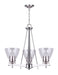 Canarm - ICH256A03BN-RG - Three Light Chandelier - Canarm - Brushed Nickel