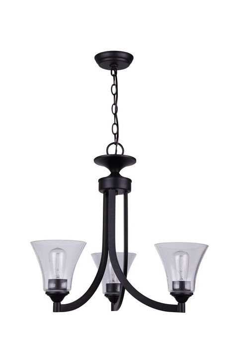 Canarm - ICH587A03ORB-RG - Three Light Chandelier - Canarm - Oil Rubbed Bronze