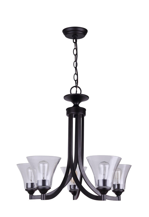 Canarm - ICH587A05ORB-RG - Five Light Chandelier - Canarm - Oil Rubbed Bronze