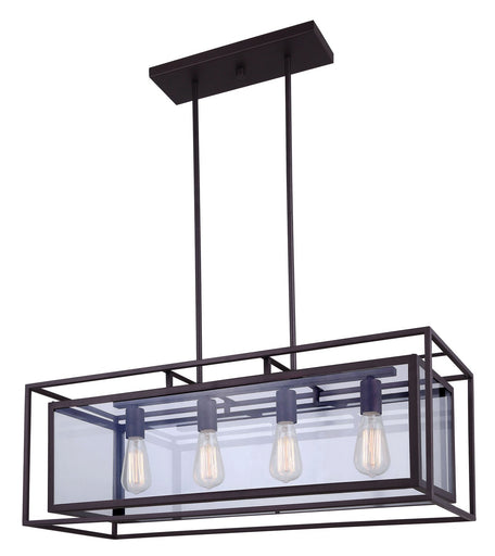 Isola Four Light Chandelier Oil Rubbed Bronze