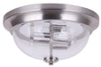 Canarm - IFM256A13BN-RG - Two Light Flush Mount - Ifm256A13Bn-Rg - Brushed Nickel