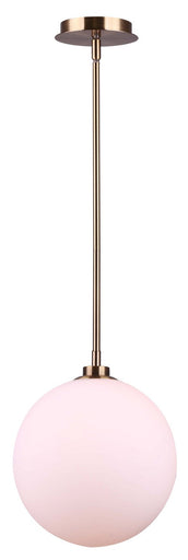 Simone One Light Pendant Gold