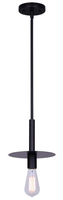 Canarm - IPL696B01BK - One Light Pendant - Viggo - Black