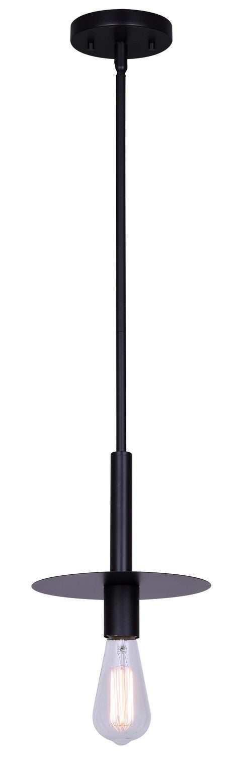 Canarm - IPL696B01BK - One Light Pendant - Viggo - Black