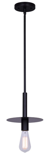 Viggo One Light Pendant Black