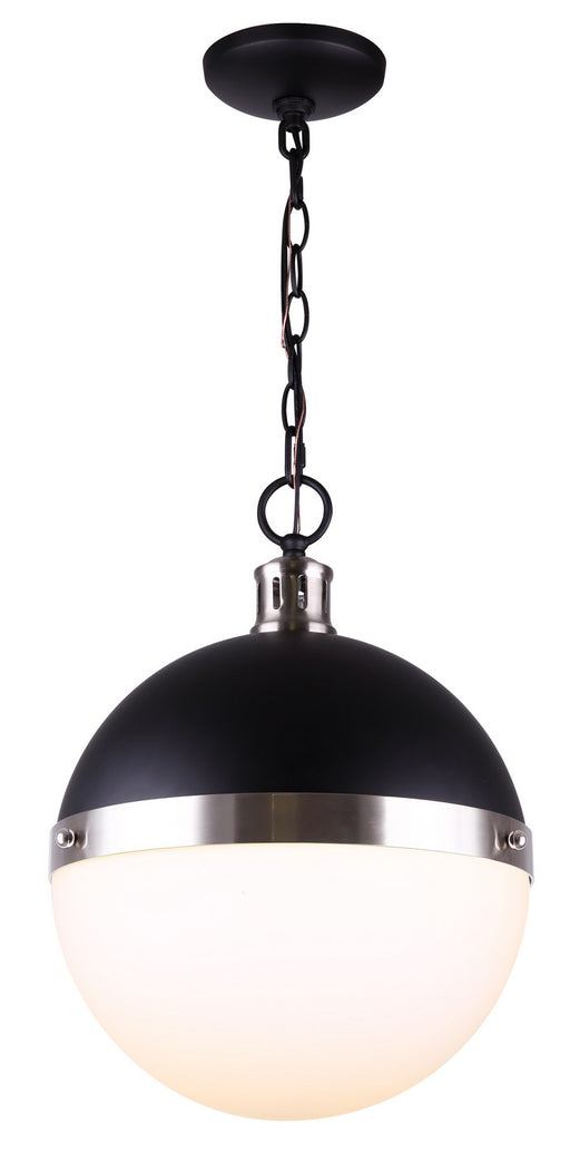 Canarm - IPL708B01BKN - One Light Pendant - Delta - Black