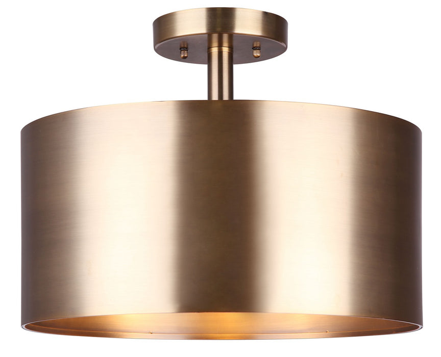 Canarm - ISF669B03GD - Three Light Semi-Flush Mount - Lola - Gold