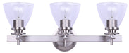Canarm - IVL256A03BN-RG - Three Light Vanity - Ivl256A03Bn-Rg - Brushed Nickel