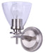 Canarm - IWF256A01BN-RG - One Light Wall Sconce - Iwf256A01Bn-Rg - Brushed Nickel
