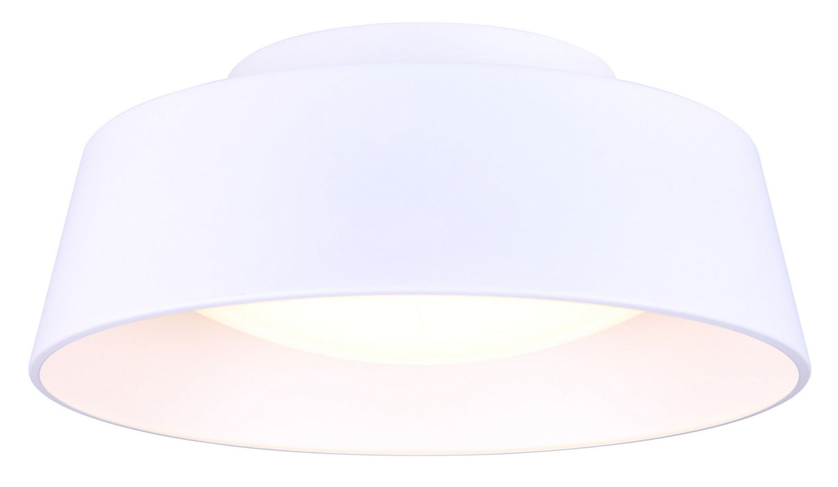 Canarm - LFM177A14WH - LED Flush Mount - Adira - White