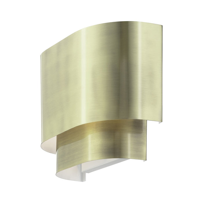 Livex Lighting - 50299-01 - One Light Wall Sconce - Springview - Antique Brass