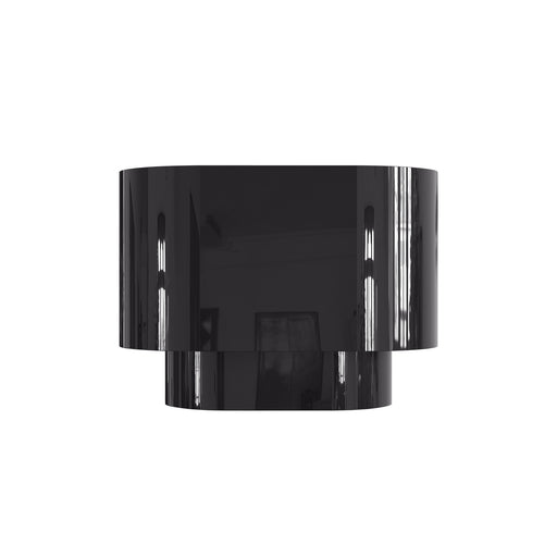 Springview One Light Wall Sconce Shiny Black