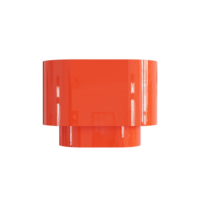 Livex Lighting - 50299-77 - One Light Wall Sconce - Springview - Shiny Orange