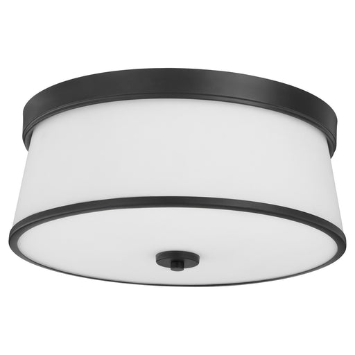 Weir Three Light Ceiling Mount Matte Black