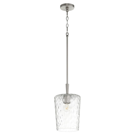 Goodwin One Light Pendant Satin Nickel