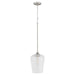 Quorum - 3313-65 - One Light Pendant - Raymond - Satin Nickel