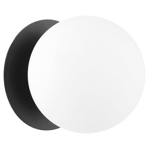 One Light Wall Mount Matte Black