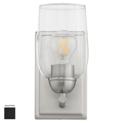 Wallinger One Light Wall Mount Matte Black