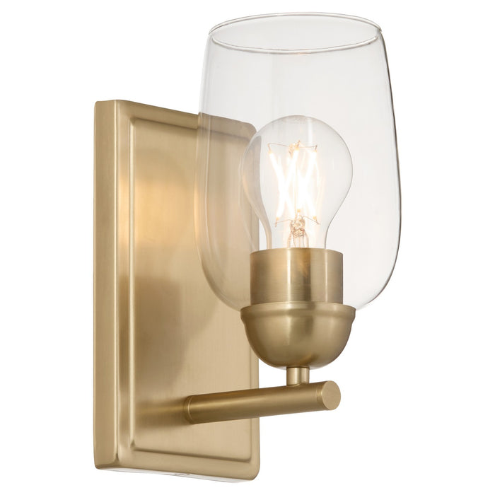 Quorum - 5112-1-80 - One Light Wall Mount - Wallinger - Aged Brass