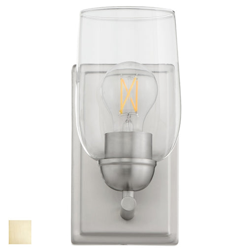 Wallinger One Light Wall Mount Aged Brass