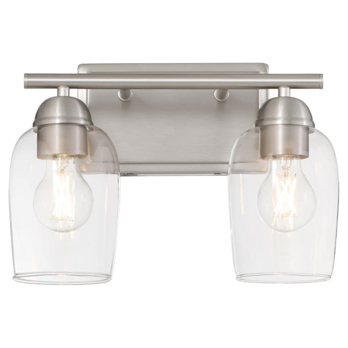 Quorum - 5112-2-65 - Two Light Vanity - Wallinger - Satin Nickel