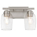 Quorum - 5112-2-65 - Two Light Vanity - Wallinger - Satin Nickel