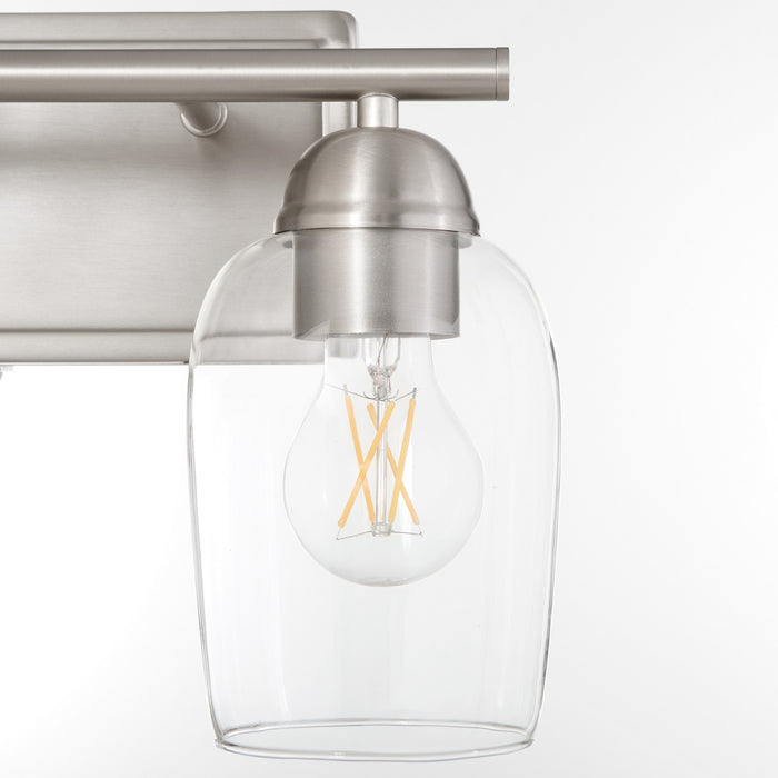 Quorum - 5112-2-65 - Two Light Vanity - Wallinger - Satin Nickel