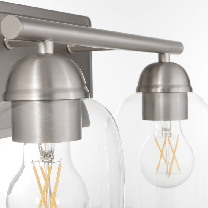 Quorum - 5112-2-65 - Two Light Vanity - Wallinger - Satin Nickel