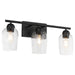 Quorum - 5112-3-59 - Three Light Vanity - Wallinger - Matte Black