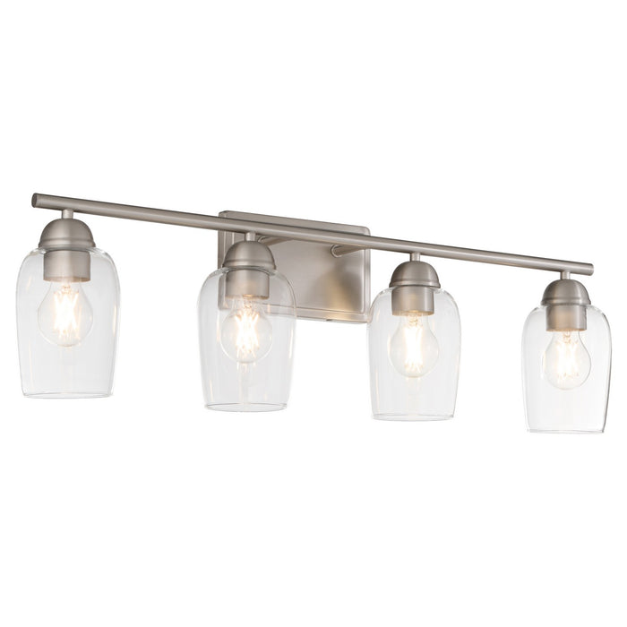 Quorum - 5112-4-65 - Four Light Vanity - Wallinger - Satin Nickel