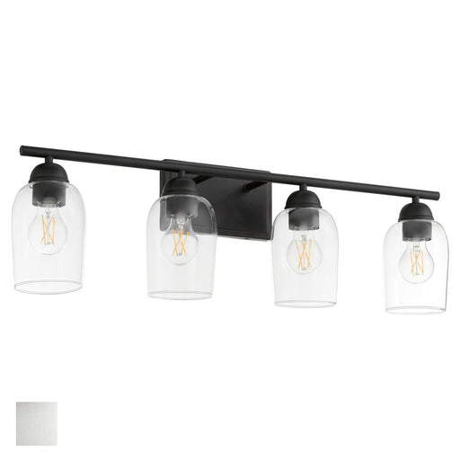 Wallinger Four Light Vanity Satin Nickel