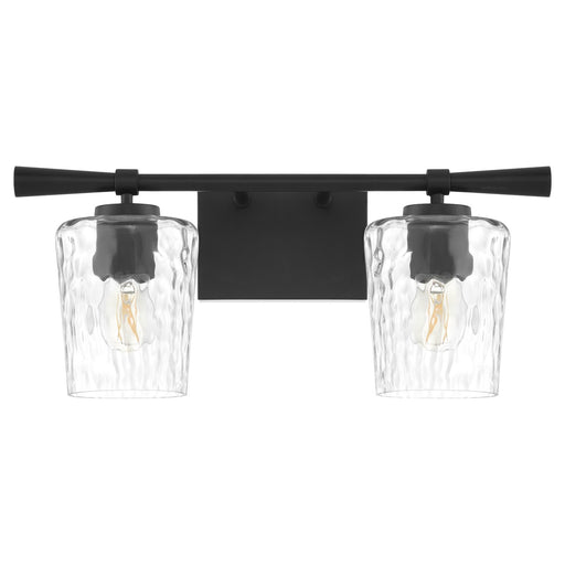 Goodwin Two Light Vanity Matte Black