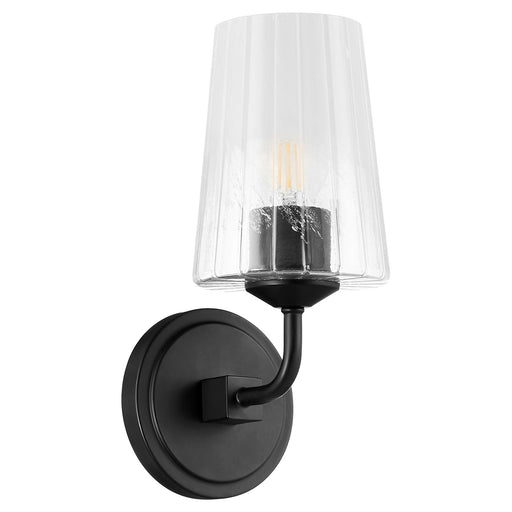 Providence One Light Wall Mount Matte Black