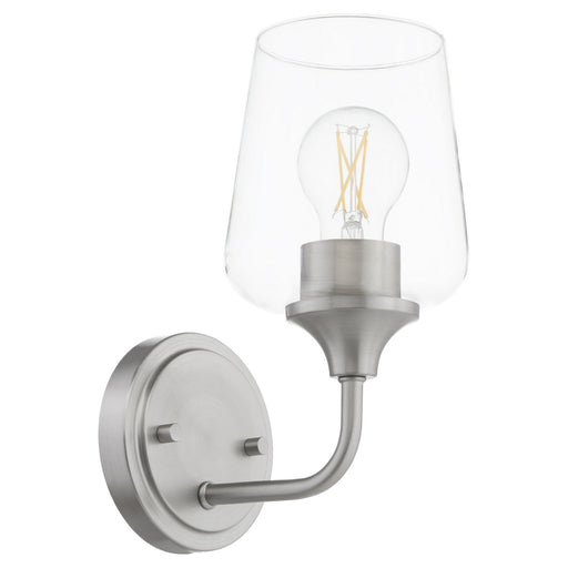 Raymond One Light Wall Mount Satin Nickel