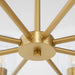 Quorum - 6112-8-80 - Eight Light Chandelier - Wallinger - Aged Brass