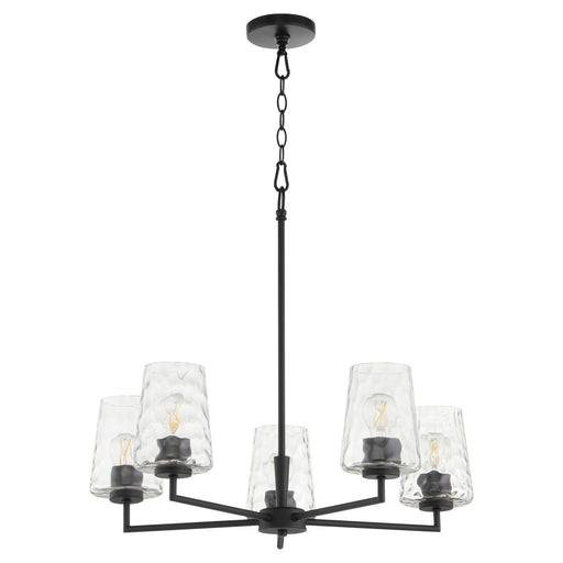 Goodwin Five Light Chandelier Matte Black