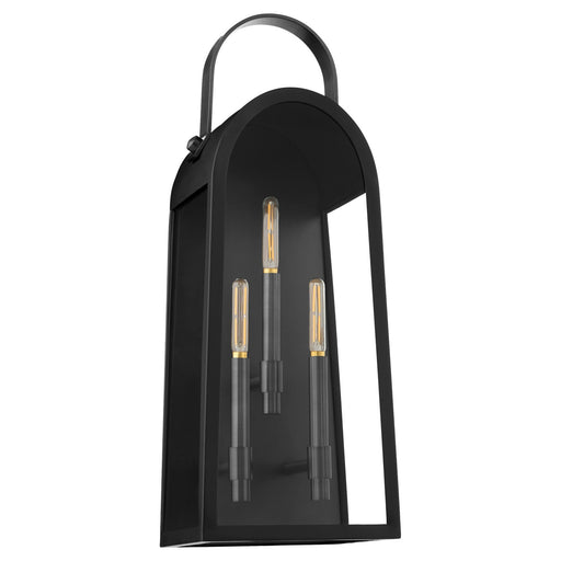 Rossi Three Light Wall Mount Matte Black
