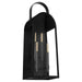Quorum - 72-30-59 - Four Light Lantern - Rossi - Matte Black