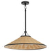 Quorum - 830-3-59 - Three Light Pendant - Cona - Matte Black