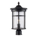 Trans Globe Imports - 40383 RT - One Light Postmount Lantern - Avalon - Rust
