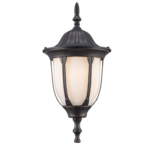 Hamilton One Light Wall Lantern Rust