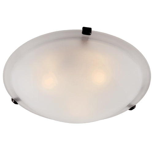 Cullen Two Light Flushmount Rubbed Oil Bronze