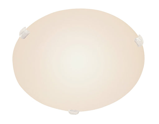 Trans Globe Imports - 58706 WH - Two Light Flushmount - Cullen - White