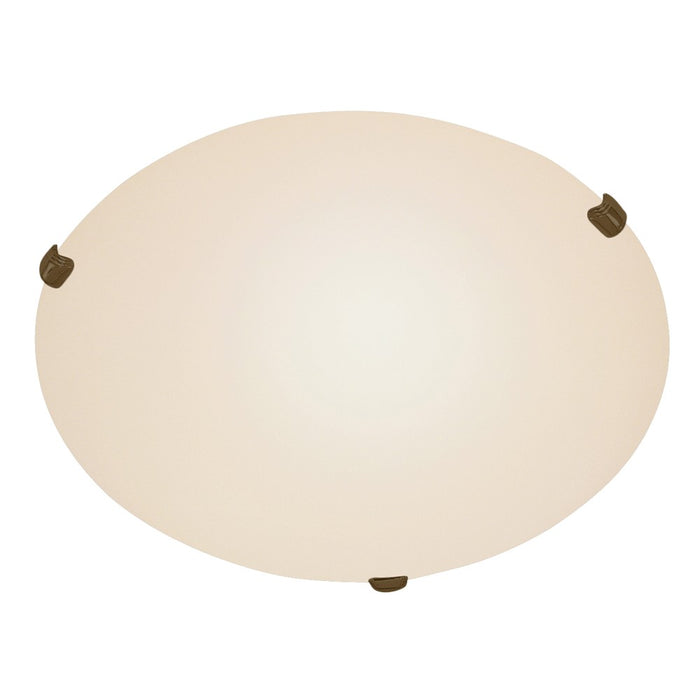 Trans Globe Imports - 58707 ROB - Three Light Flushmount - Cullen - Rubbed Oil Bronze
