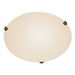 Trans Globe Imports - 58707 ROB - Three Light Flushmount - Cullen - Rubbed Oil Bronze