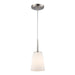 Trans Globe Imports - 71890 BN - One Light Pendant - Brushed Nickel