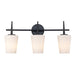 Trans Globe Imports - 71893 BK - Three Light Vanity - Black